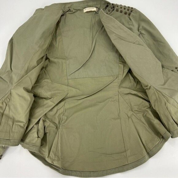 NEW Spell Eagleback Matinee Embellished Jacket Khaki Large - Picture 10 of 16